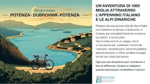 La storia del potentino Michele Summa...da Potenza a Dubrovnik in bicicletta a fin di bene