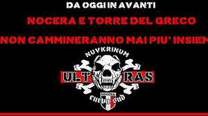 Anche i tifosi della Nocerina confermano la "rottura" con gli ultras della Turris