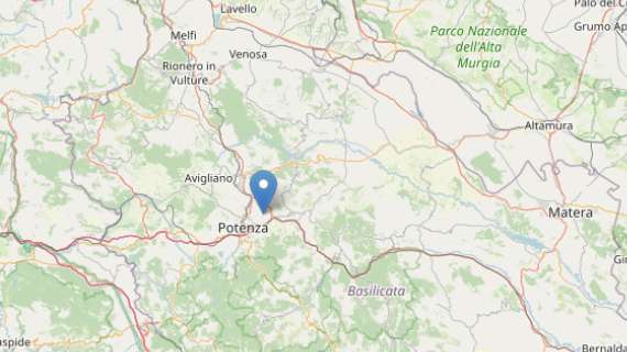 Potenza, registrate due scosse di terremoto