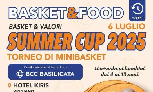 A Viggiano è tempo di "Summer Cup Basket 2025"