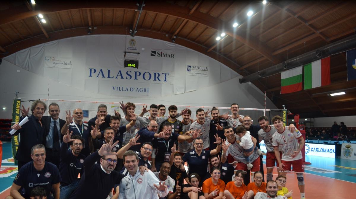 La Rinascita Lagonegro rialza la voce: Taranto superata per 3-0