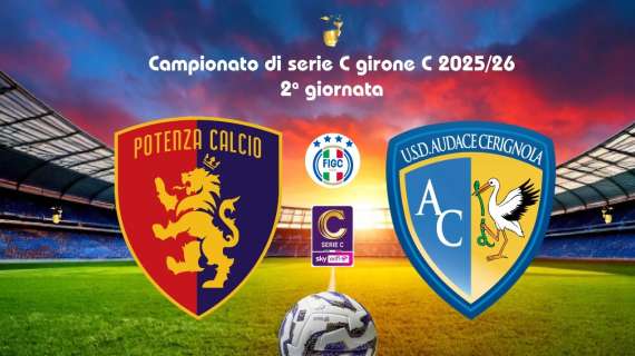 Potenza-Audace Cerignola 0-0. Pari a reti bianche