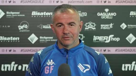 Giacomo Filippi allenatore Palermo: "Il Potenza è una squadra allenata e costruita bene"