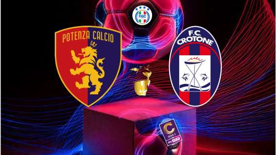 POTENZA-CROTONE, le formazioni ufficiali