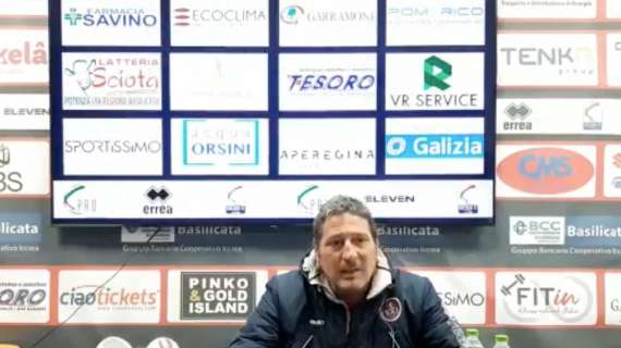 Potenza, mister Trocini: "Monterosi squadra difficile, ma andremo lì per fare risultato"