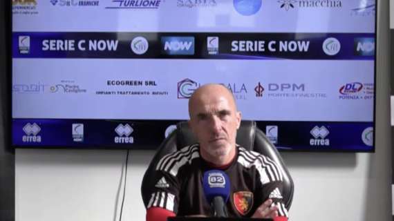 Franco Lerda allenatore Potenza: "Contro il Catania abbiamo meritato di vincere"