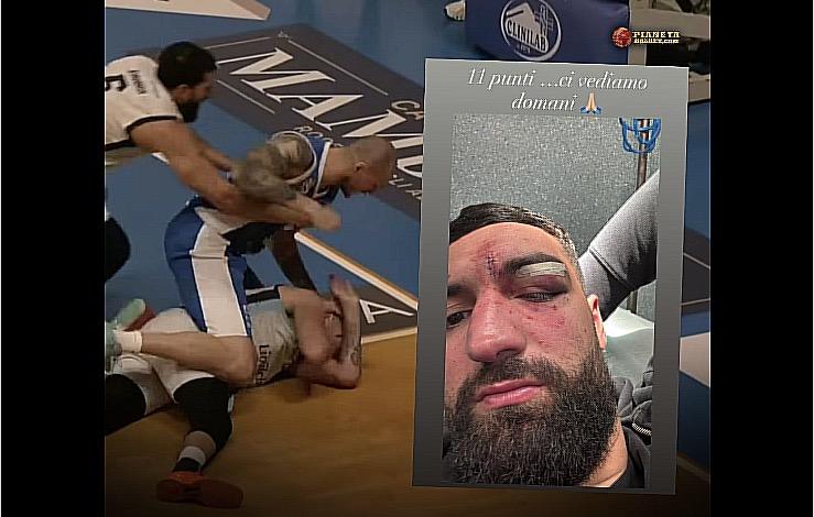 Basket, violenza shock nei playout di A2: Borra colpisce il potentino Landi, Ruvo chiede scusa