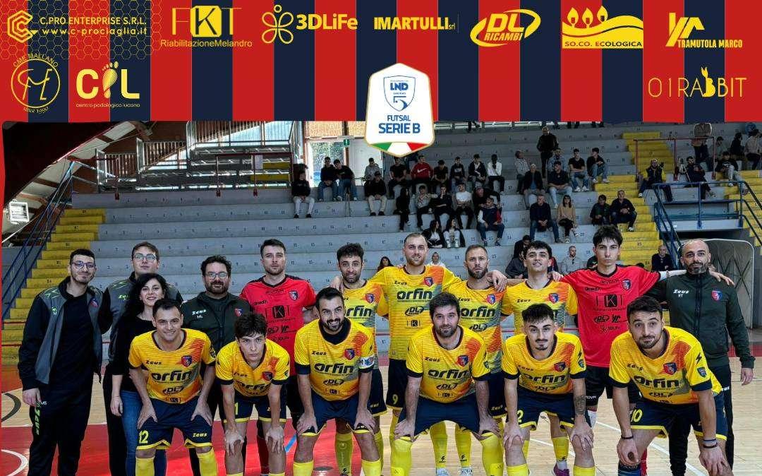 Serie B, Potenza C5: i rossoblù escono sconfitti dalla trasferta di Capurso!