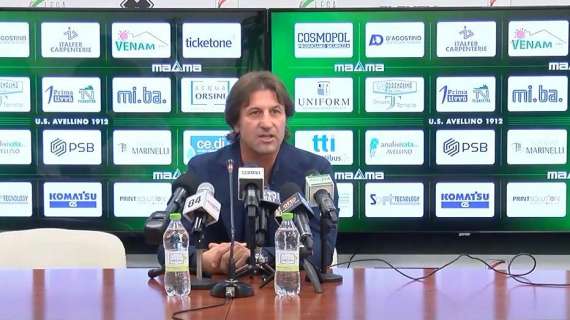 Rastelli allenatore Avellino: "Abbiamo fatto troppo poco per battere il Picerno"