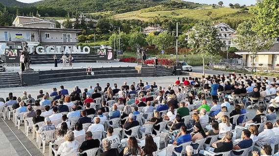 Galà del Calcio Lucano, le straordinarie immagini dal drone a cura di Val d'Agri Press