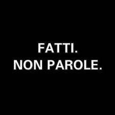FATTI NON PAROLE