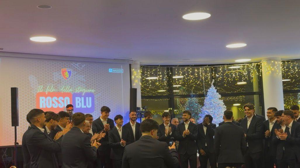 Potenza, festa di Natale con 450 invitati: presenti società, squadra, staff tecnico, sponsor e stampa