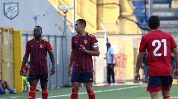 Potenza, sconfitta di misura nell'allenamento congiunto con la Juve Stabia