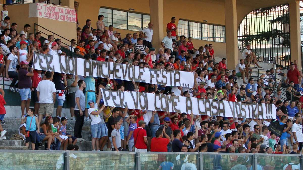 Ecco quanti saranno i tifosi della Turris presenti questa sera a Potenza