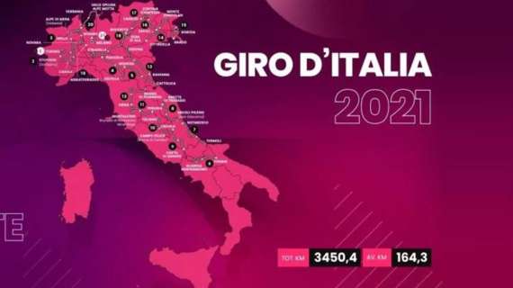 Presentata l'edizione 2021 del (mezzo) Giro d'Italia: Sud dimenticato dalla corsa rosa