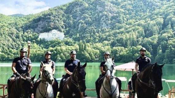 IN SERVIZIO IN QUESTI GIORNI LE PATTUGLIE IPPOMONTATE DELL’ARMA DEI CARABINIERI