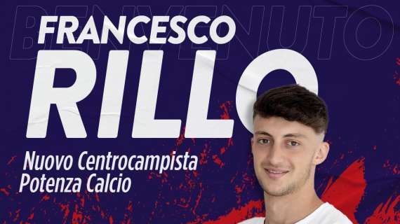 Ufficiale, Francesco Rillo è un nuovo calciatore del Potenza