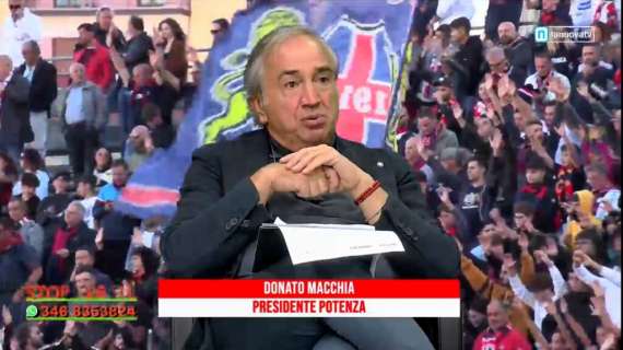 Donato Macchia Presidente Potenza: "Il rinnovo contrattuale del nostro ds Enzo De Vito è già pronto"