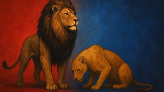 IL LEONE DOMA LA LEONESSA