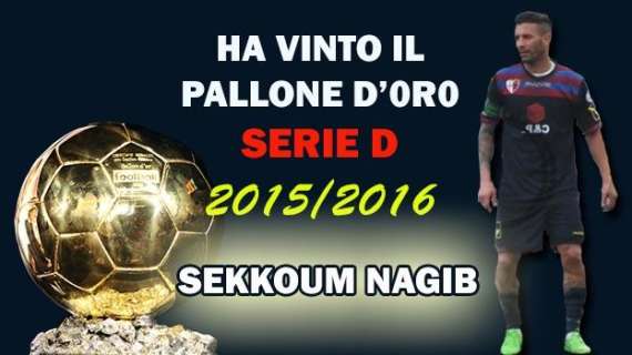 A Nagib Sekkoum il Pallone D'Oro di serie D.