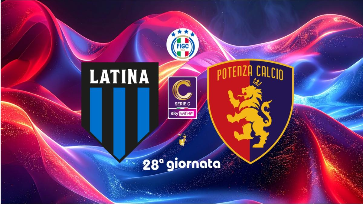 LATINA-POTENZA, le formazioni ufficiali