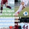 Reggina, i saluti di Grillo: "Onore aver indossato una maglia così prestigiosa, vi porterò nel cuore"