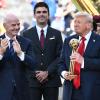 Il reggino onorario Infantino non rinnega il bombarolo Trump: "Senza il suo impegno niente Mondiali in USA"