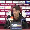 Reggina-Acireale, Mariano in sala stampa: "Contento della mia prestazione"