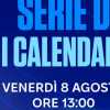Serie D 2025-2026, venerdì 8 agosto i calendari dei nove gironi 