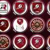 Reggina, tutti i loghi della squadra della Città: quelli storici della AS sino alla R con il pallone