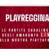 Trasmissione streaming delle gare casalinghe della Reggina: le ultime novità
