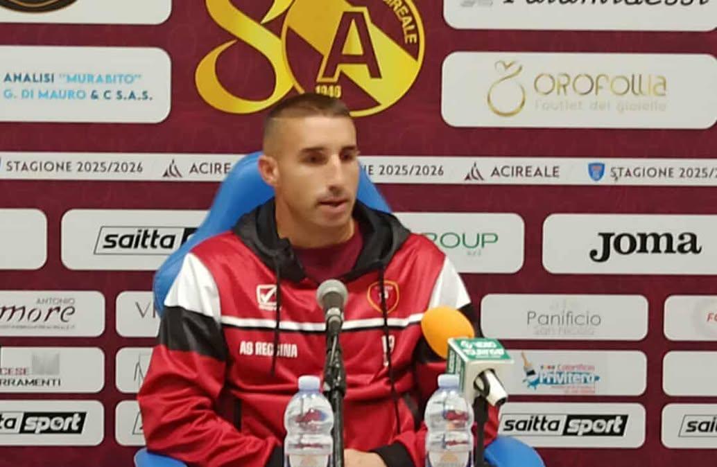Acireale-Reggina, il video della conferenza post-gara di Barillà: l'atteggiamento della squadra e l'arrivo di Torrisi