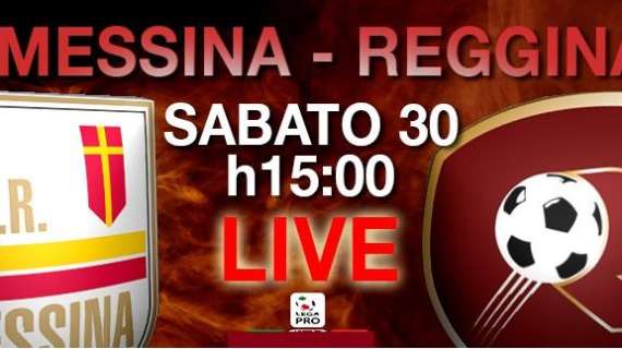 MESSINA-REGGINA 0-1 LIVE, SALVIIIIII!!!!!!!!!!