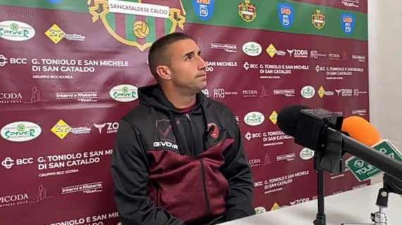 Reggina, Barillà in sala stampa dopo la Sancataldese: "Non ci siamo mai arresi, da martedì ripartiamo"