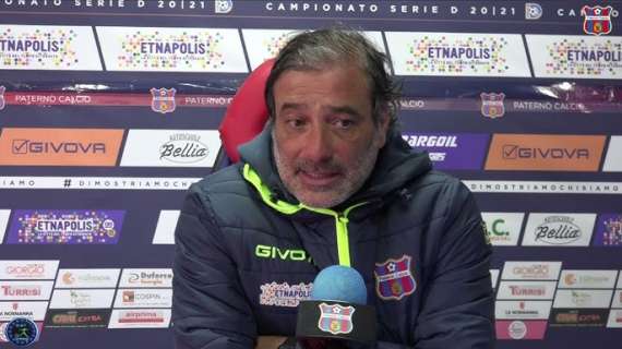 Paternò-Reggina, il tecnico Catalano: "Gara decisa da un episodio, amaranto squadra esperta"