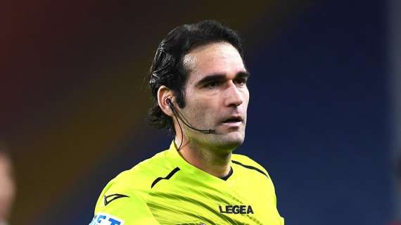 Perugia-Reggina, i numeri dell'arbitro Camplone: ha diretto l'ultimo precedente al Curi