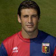 Gaetano De Rosa con la casacca del Genoa