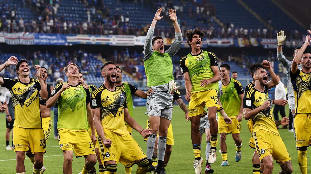 Serie B X-Y, Sampdoria-Pisa 0-2: super Aquilani, Pirlo battuto