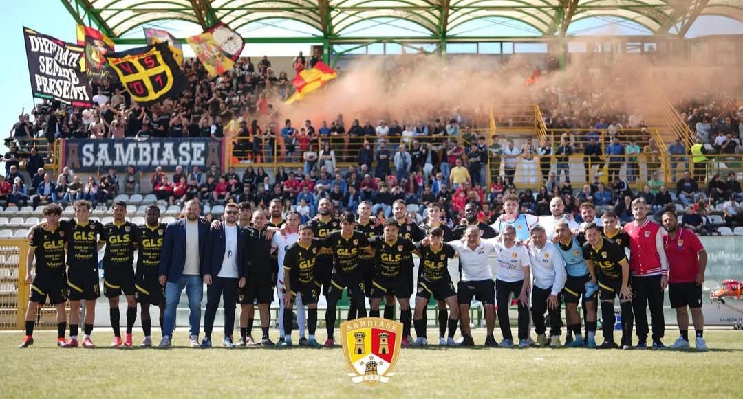 Il Sambiase sbarra la strada alla Nissa: 1-1 al D'Ippolito con giallo nel finale 