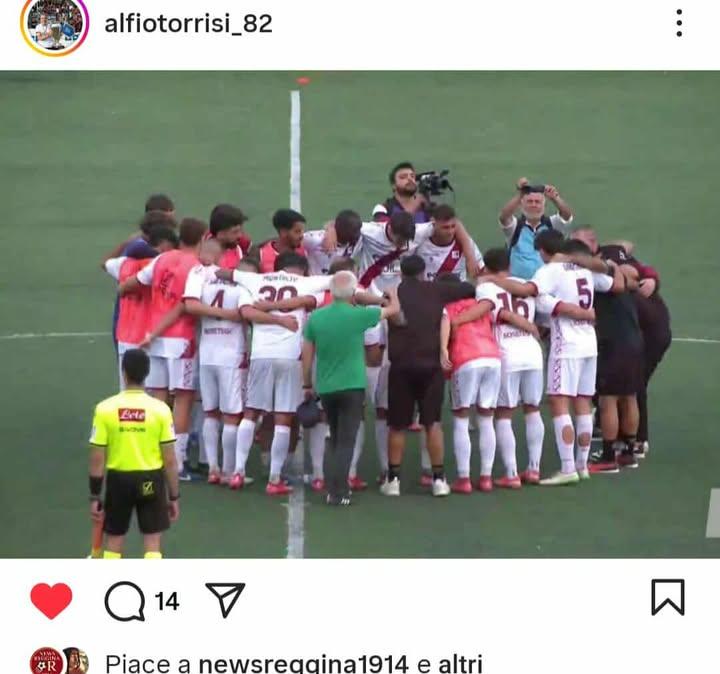 Reggina, Torrisi sui social dopo la vittoria di San Cataldo: "Buona la prima consapevoli di non avere fatto ancora nulla, ma la strada è quella giusta"