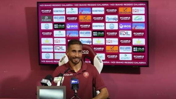 Reggina, Martinez sulla gara di Vibo: "Può essere la gara giusta per svoltare la stagione"