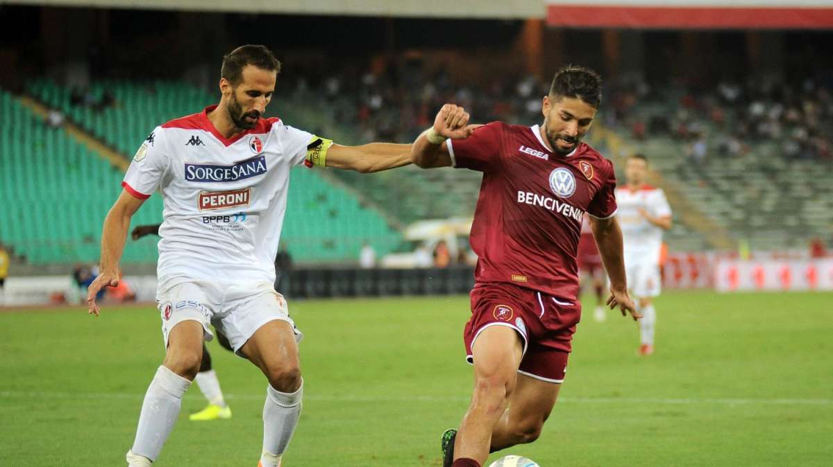 Bari-Reggina, Di Cesare in conferenza stampa: "Playoff campionato a parte, arrivare terzi è un vantaggio"