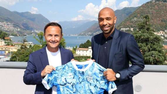 Serie B, Thierry Henry nuovo azionista del Como: la nota del club lariano