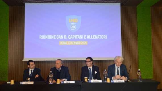 Dialogo e collaborazione, i temi centrali della riunione tra allenatori, capitani e Commissione Arbitri Serie D