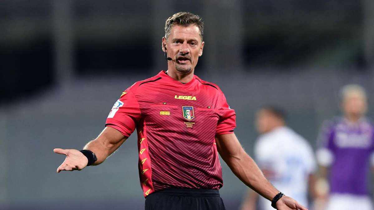 REGGINA-PISA, i numeri dell'arbitro Giacomelli: settimo incrocio con gli amaranto