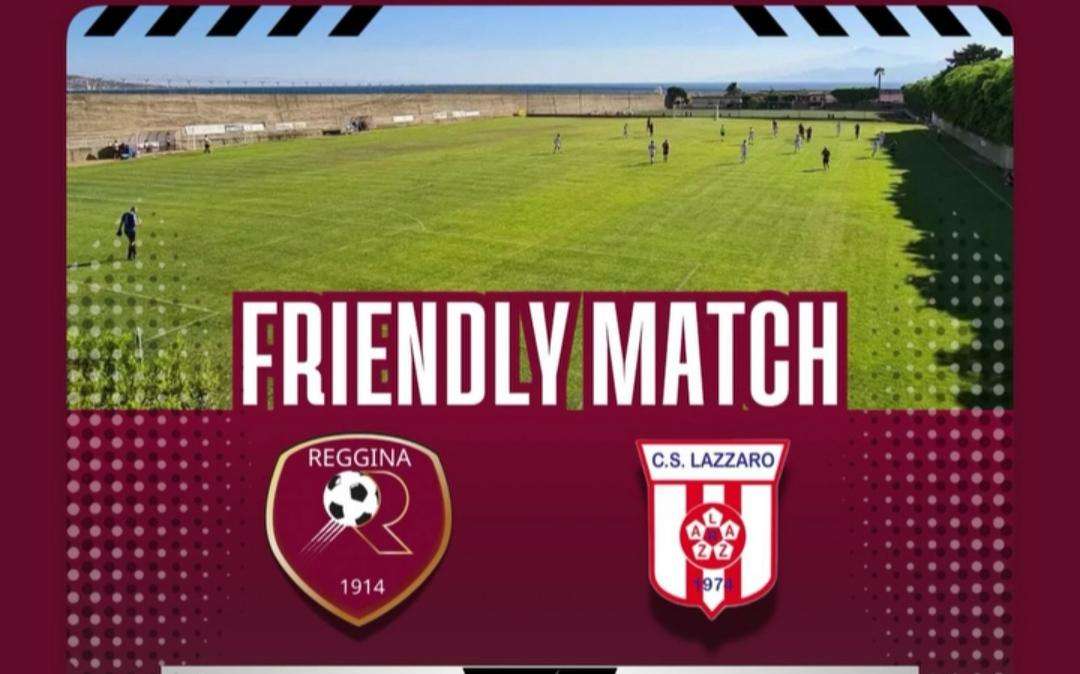 Reggina, giovedì 6 agosto allenamento congiunto contro il Lazzaro