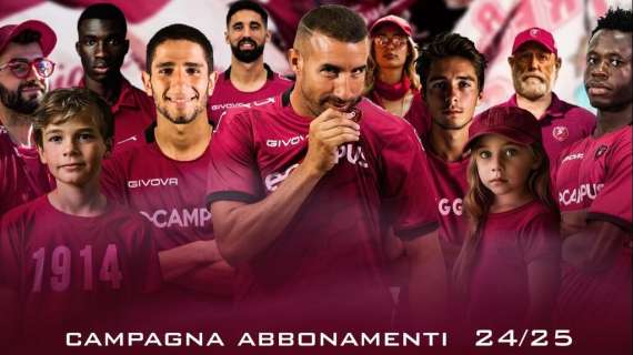 Reggina, oggi al via prima fase campagna abbonamenti: tutti i prezzi e i dettagli