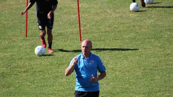 Reggina, Pergolizzi: "Possiamo arrivare all'obiettivo senza frenesia. Ragazzi arrivati in ritiro preparati"