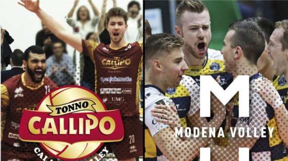 Volley, domenica al PalaCalafiore c'è Tonno Callipo VV-Modena Volley: tutte le INFO per i biglietti
