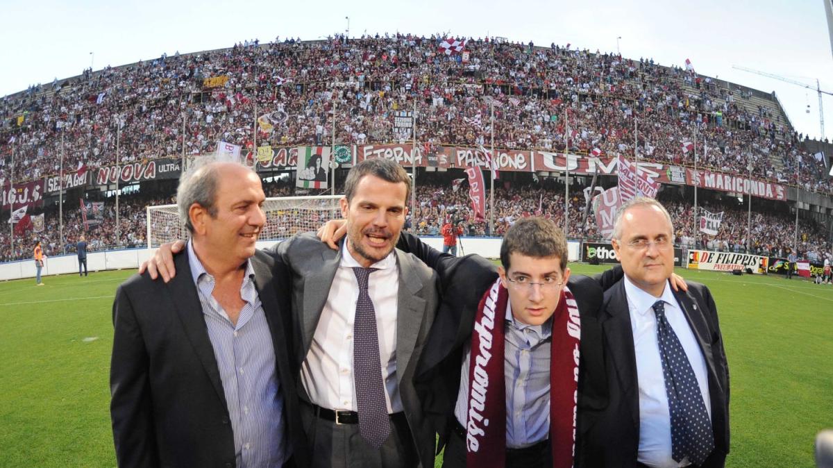 Reggina, "Lotito come De Laurentiis a Bari: può scegliere il figlio per guidare gli amaranto"